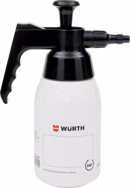 Flacone a pompa Würth a 360 gradi, non riempito
