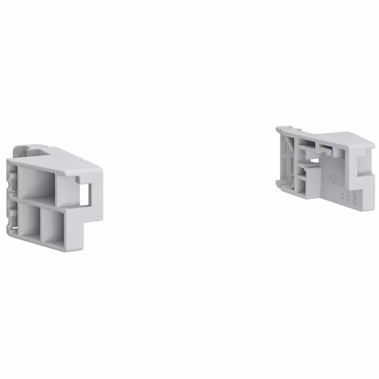 ABN Base di fissaggio per morsetti a innesto per contatori, da montare su struttura portante (1 set destra/sinistra) ABNPY56061