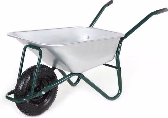 Carriola - Pneumatici - 100 L - Portata 200 kg