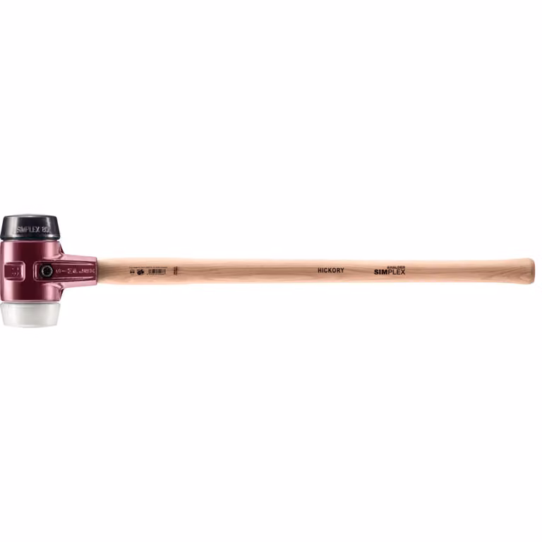 Martello da carpentiere SIMPLEX 80 mm gomma/Superp. Halder | 4030618300908