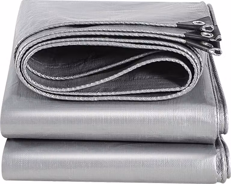 Omgoods - Telo impermeabile per vela, dimensioni 4 x 8 metri, con occhielli