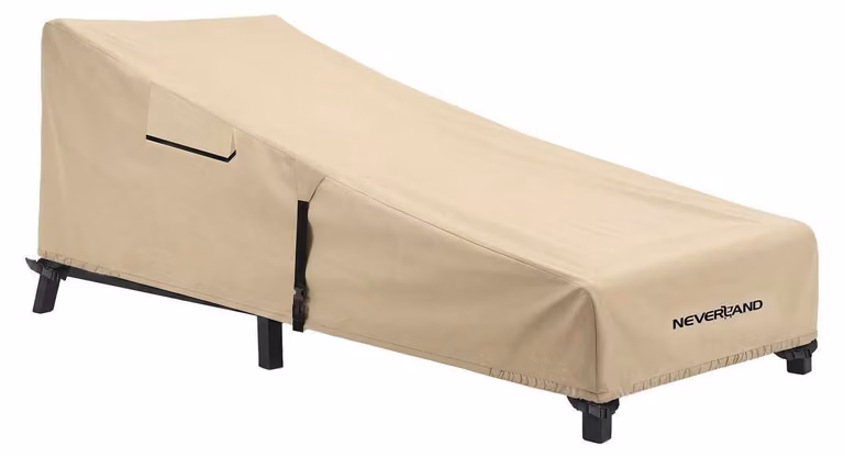 Copertura per sedia da giardino, dimensioni 200 x 75 x 40/70 cm, impermeabile e traspirante