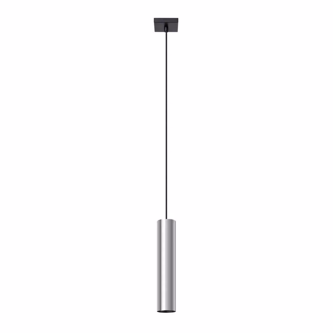 Lampada a sospensione LAGOS 1 cromo 1xGU10 10W acciaio 100x8x8cm Sollux Lighting