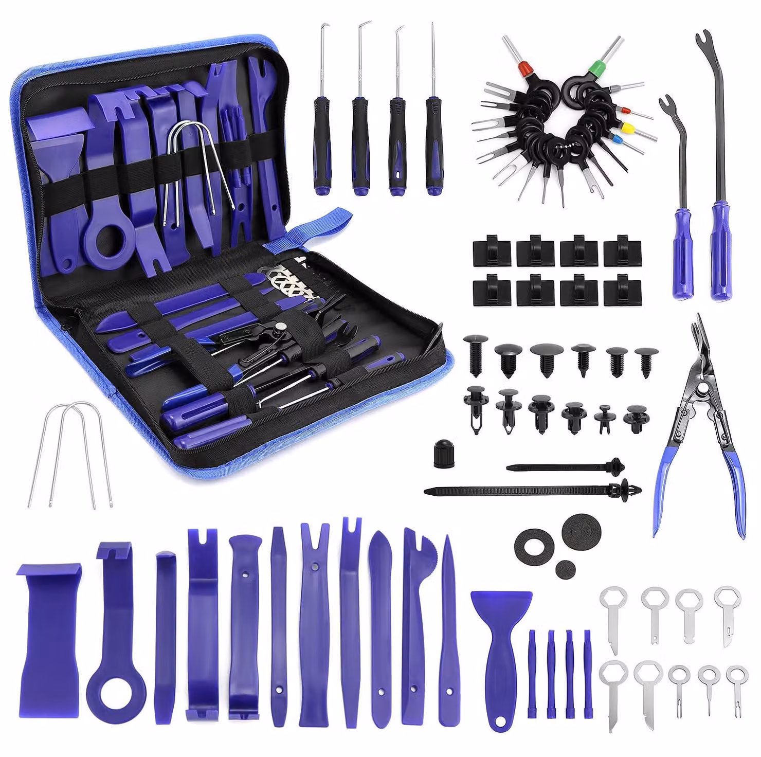 Solidchoice - Kit di smontaggio per auto, composto da 342 pezzi
