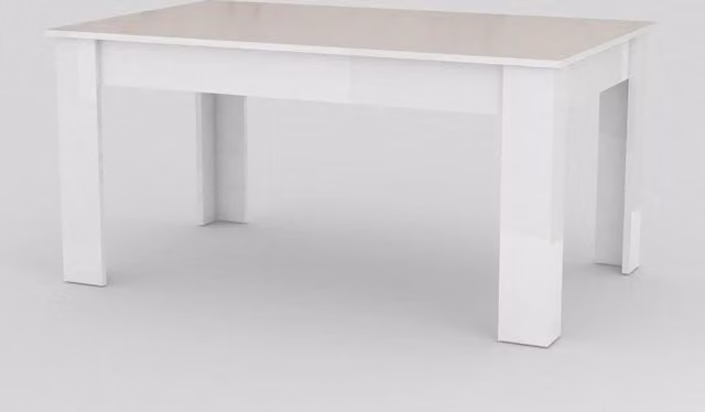 Tavolo Allungabile 90x140/190x75 cm Jesi Larice bianco