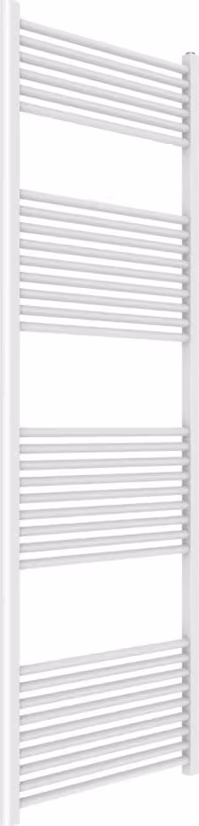 Calorifero bagno verticale 65x180 acciaio bianco