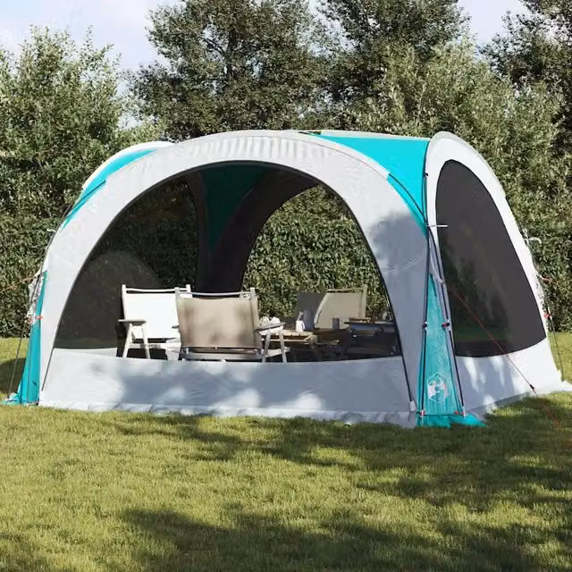 Tenda per Feste-Tenda da campeggio Verde Impermeabile 910875