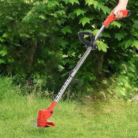 Decespugliatore elettrico - tagliaerba - tagliabordi - spazzola articolata - batteria inclusa