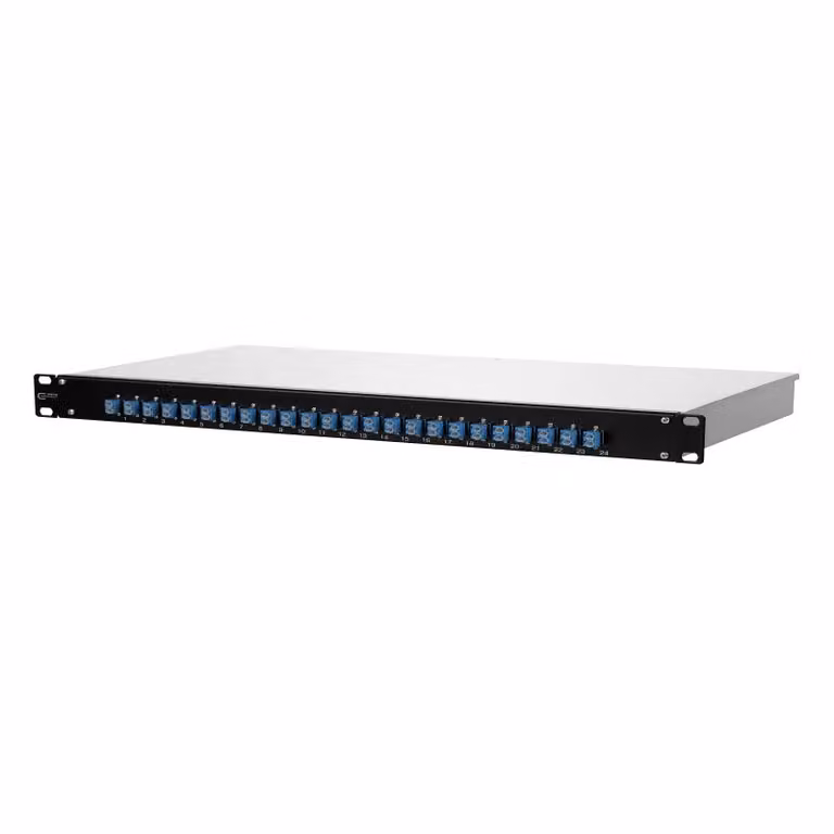 Metz Connect OpDAT fix pannello di permutazione VIK 24xLC-D (blu), OS2, nero 1502507424-B