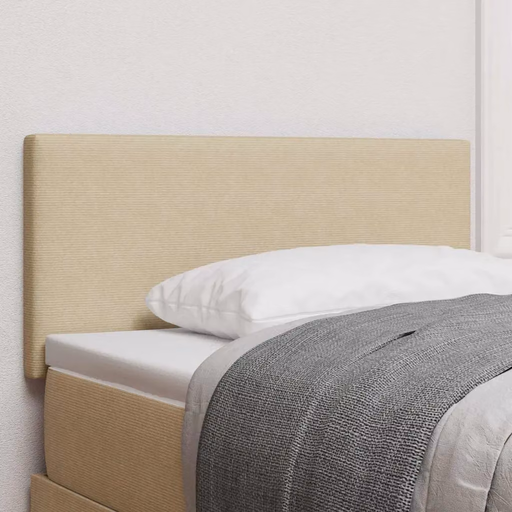 Testiera per letto vidaXL in tessuto corda grigio verde chiaro, larghezza: 80 cm