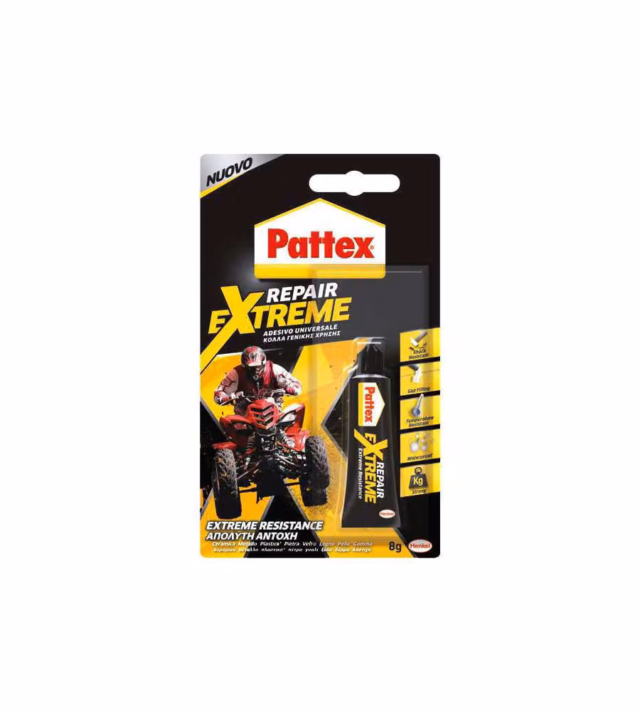 Adesivo liquido Pattex Extreme Repair G 8 trasparente e multicolore