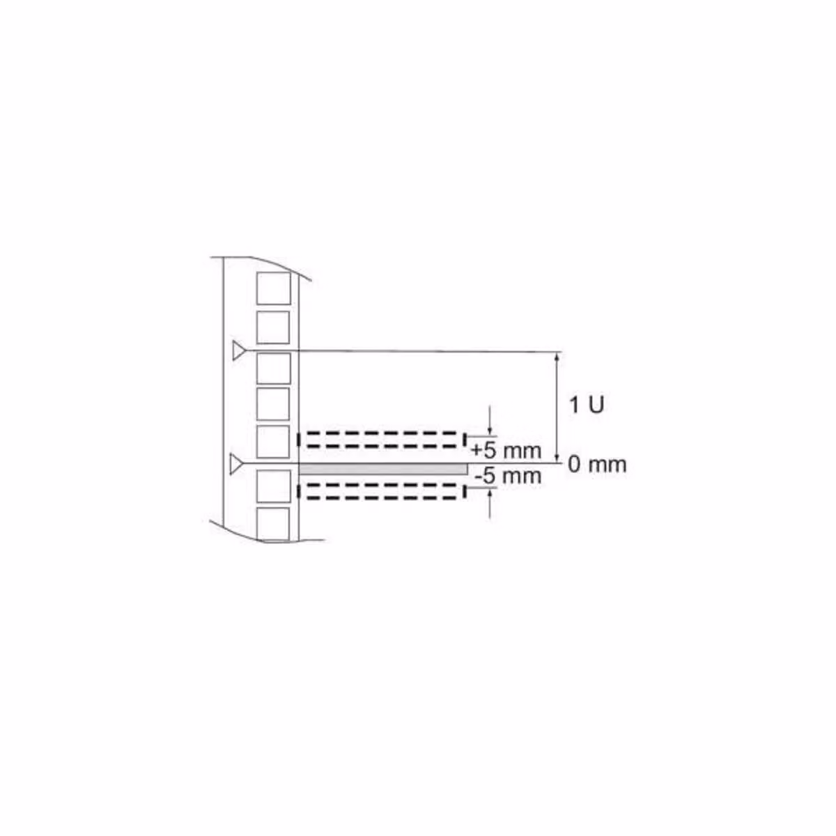 Schneider Electric Binario SF/SM max. 15 kg NSYGB140 (confezione da 2)