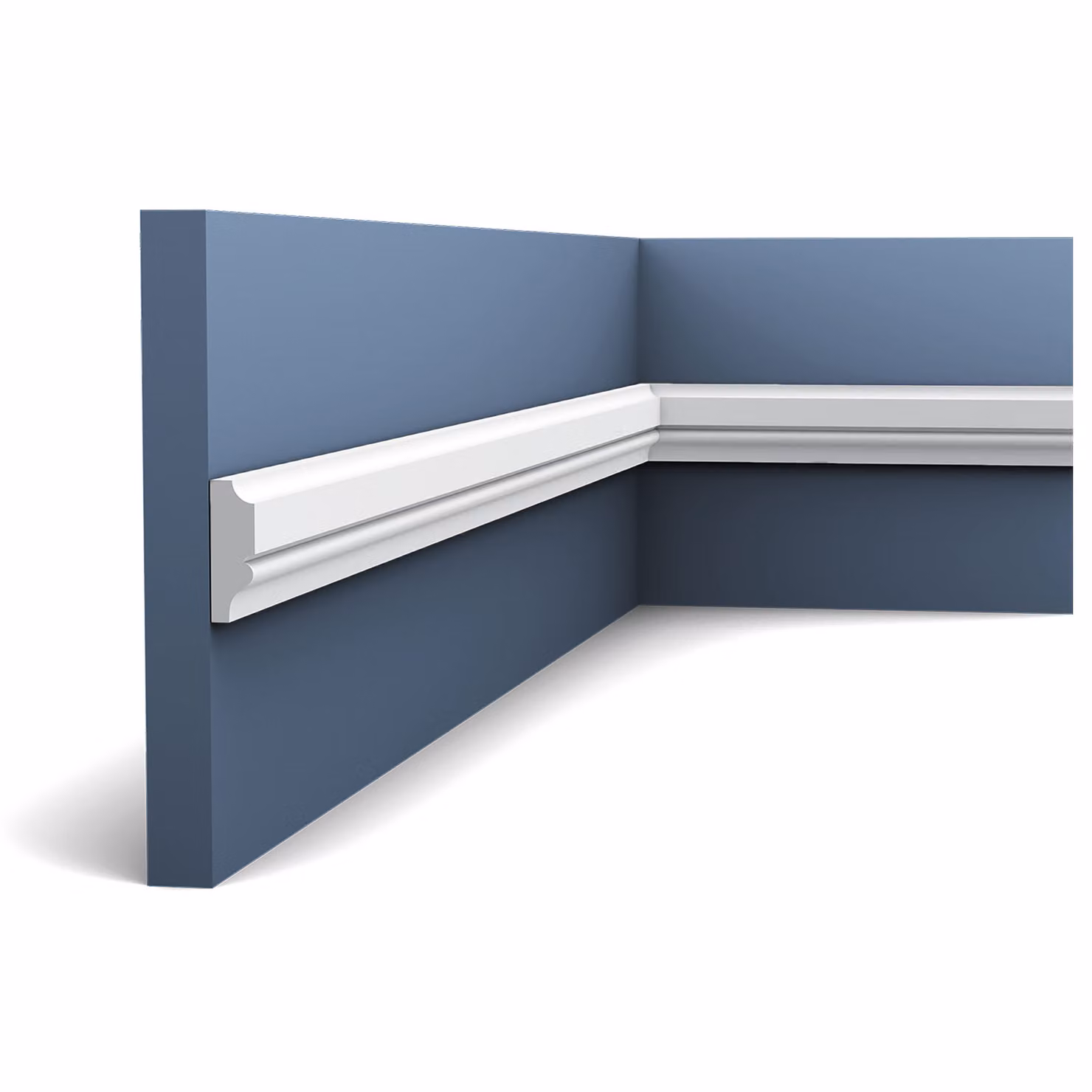 Orac Decor Px116 Axxent profilo modanatura decorativa modanatura da parete fregio modanatura profilo stucco cornice da parete elemento decorativo | 2 metri