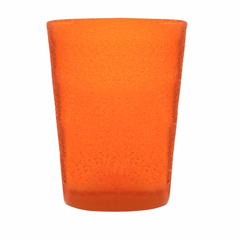 Bicchiere acqua Memento Glass in vetro, Arancione, 6 pezzi