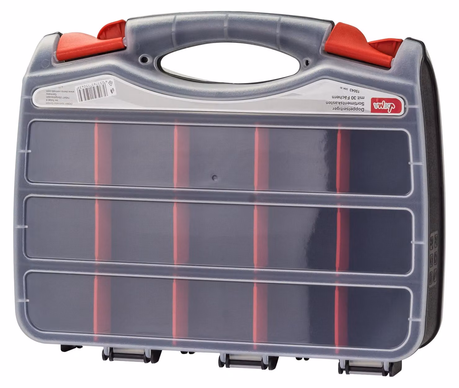 Valigetta di assortimento reversibile, 32 cartelle