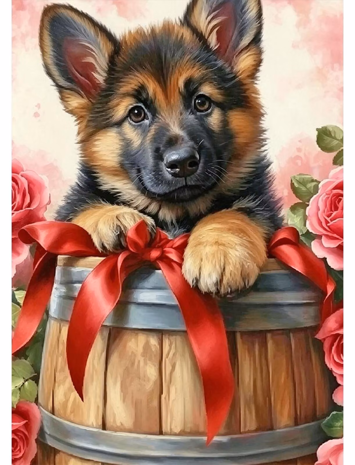 Diamond Painting Animali - Cane - 30x40 cm