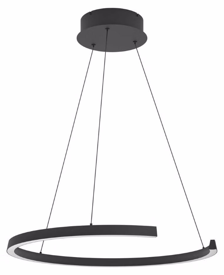 EGLO LABONETE, 1 lampadina, LED, 6500 K, 4100 lm, IP20, colore nero
