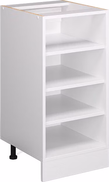 Scaffale da cucina Vicco R-Line Bianco 40 cm senza piano di lavoro, Model 37411