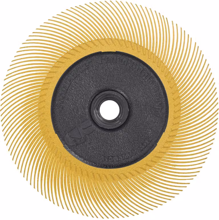 3M BB-ZB tipo C spazzola radiale spazzola rotonda ø 150mm grana 80 giallo