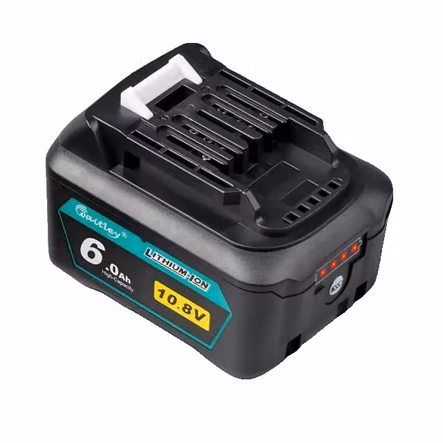Batteria agli ioni di litio, capacità 12 V 60 Ah, ricaricabile per utensili elettrici Makita, batteria da 6 Ah, 1 pezzo