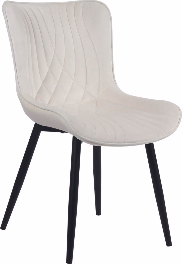 Sedia da pranzo crema - Sedia da pranzo - Comfort ergonomico, Pelle finta/poliestere di alta qualità