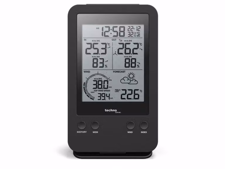 Stazione meteorologica TECHNOLINE WS 9008, con anemometro