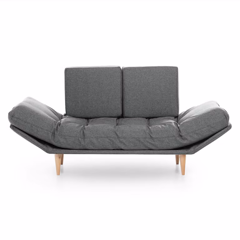 Divano 2 posti con Materasso Futon MONIQUE Grigio