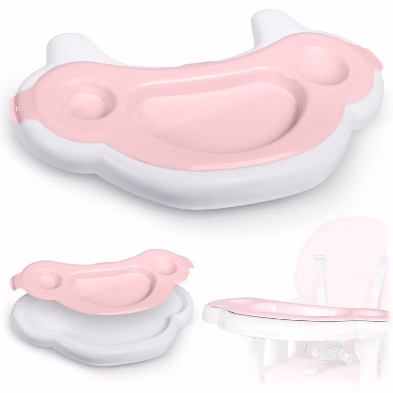 Vassoio per seggiolone Ricokids Sinco - rosa