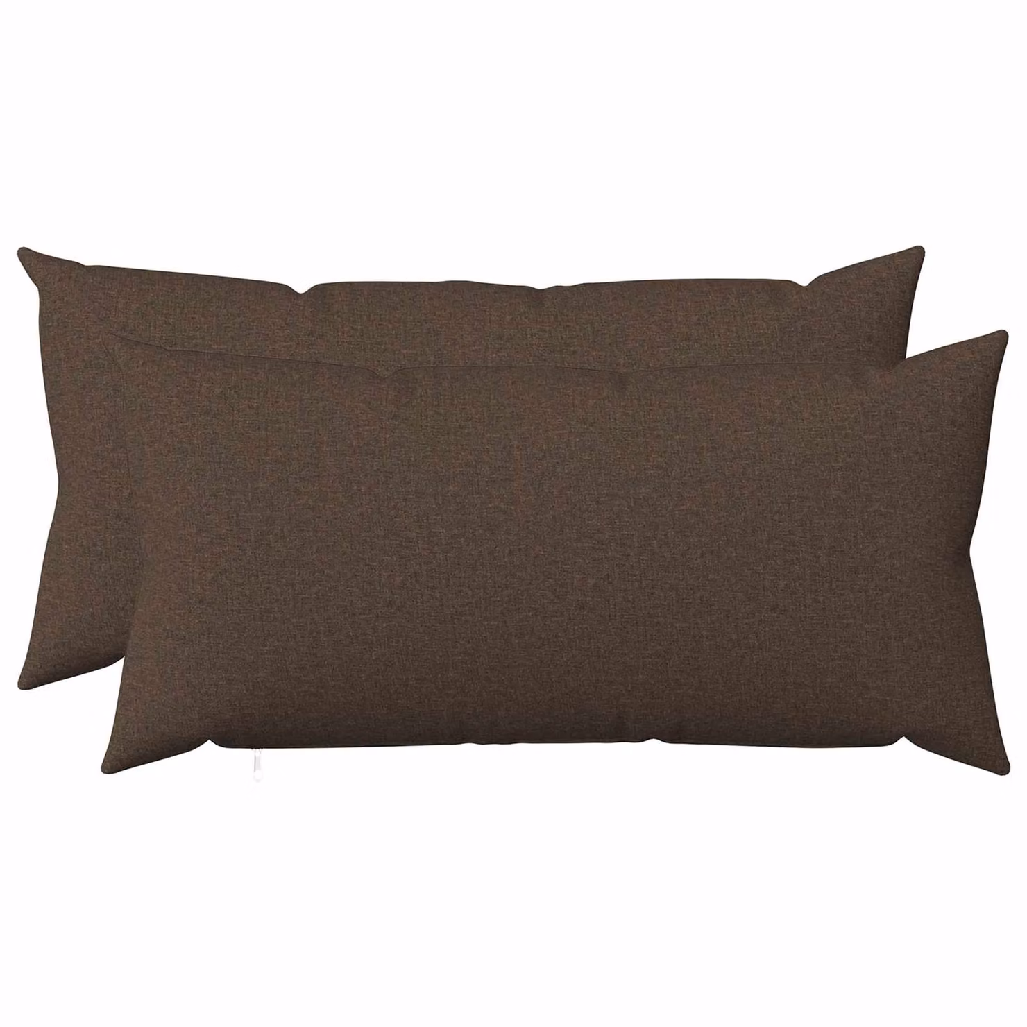 Set di 2 federe vidaXL HEERLEN in poliestere, colore tortora, L 80 cm x P 40 cm