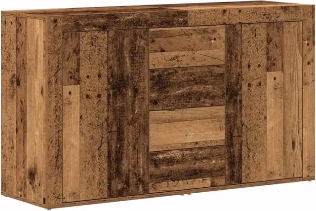 Credenza | Madia | Buffet da pranzo | Armadio da pranzo Legno vecchio 120 x 36 x 69 cm Legno multistrato