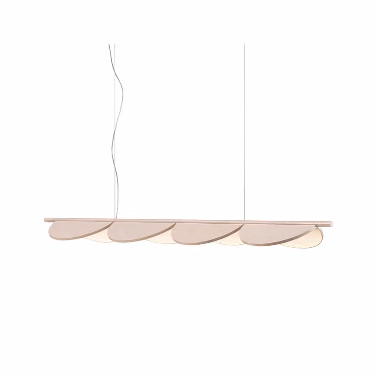 Flos - Almendra Linear - Lampada a sospensione - Naturale