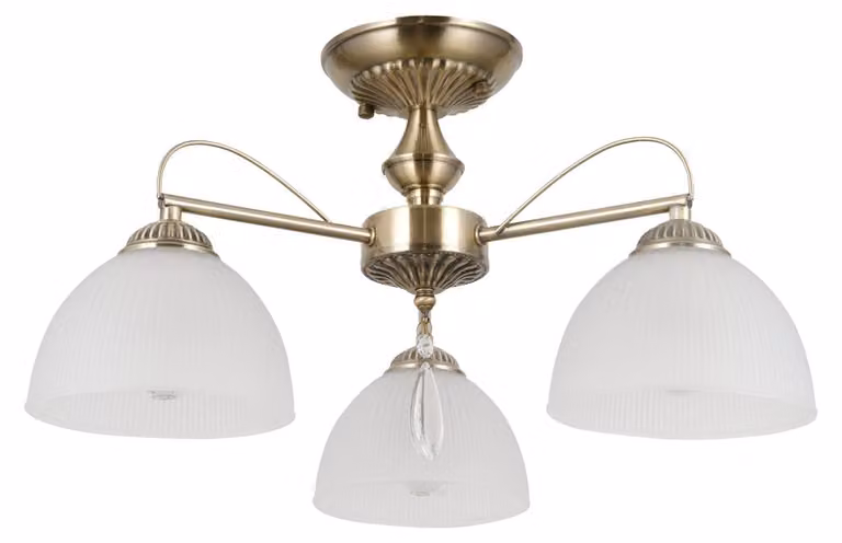 Italux Moreti Lampada a sospensione 3xE27 Ottone Antico