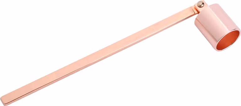 Moda in acciaio inox tubo dritto modellato candela snuffer -wick -trimmer -coprire strumento artigianale