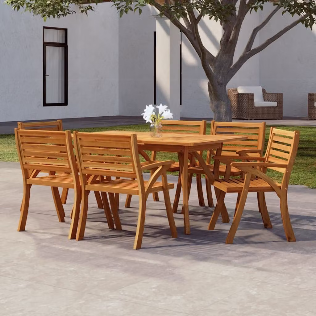 Maison Exclusive - Tavolo da giardino 150x90x75 cm in legno massello di acacia
