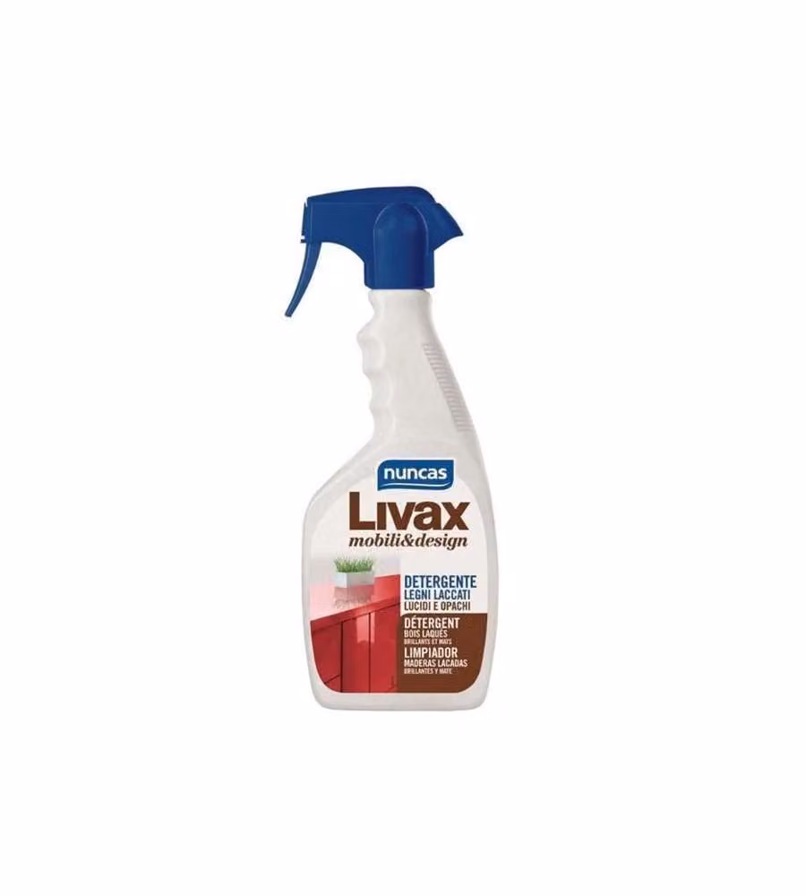 Nuncas Detergente Livax per Legno Laccato Senza Coloranti - 500ml
