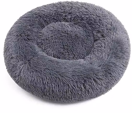 Cuccia per cani, cuccia lavabile, cuccia a due posti, per cani di taglia grande, media e piccola, 50 cm, grigio scuro.
