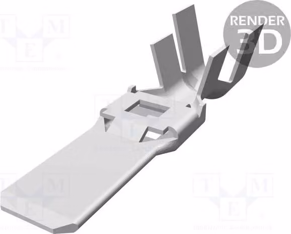 Contatto; maschio; placcato in stagno; 7÷10 mm²; connessione a crimpare; ottone 1544333-1 Altri connettori