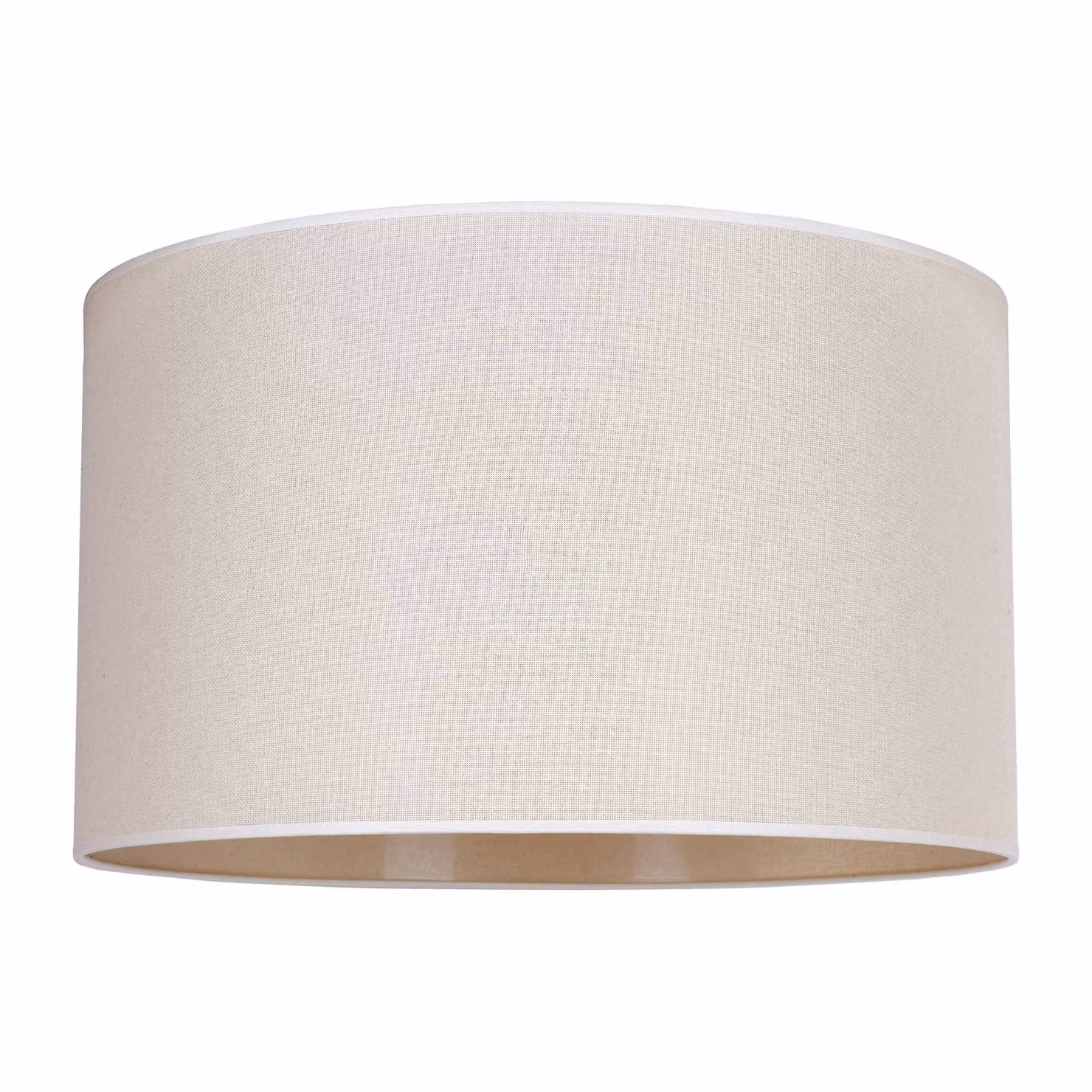 Paralume Roller, beige, Ø 50 cm, altezza 30 cm Roller Duolla, Tessuto / Stoffa / Seta