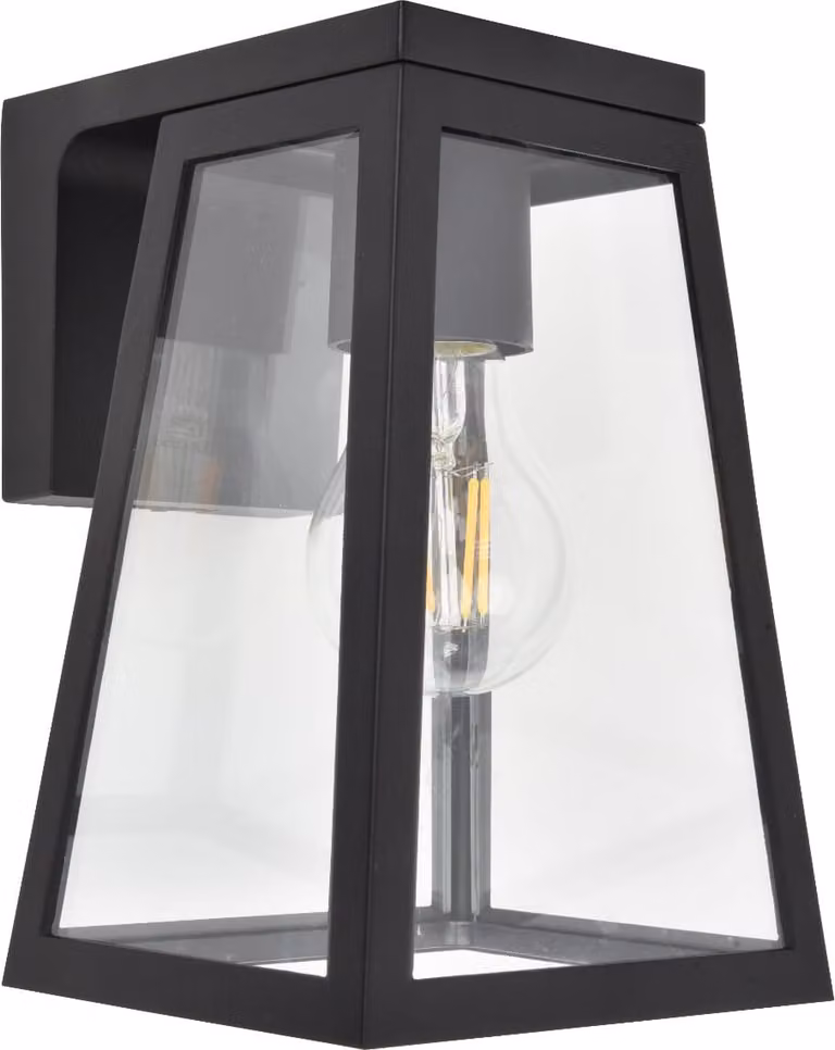 FIA SOLAR lampada da parete per esterni - MOVEMENT SENSOR nero Lutec 6990901012