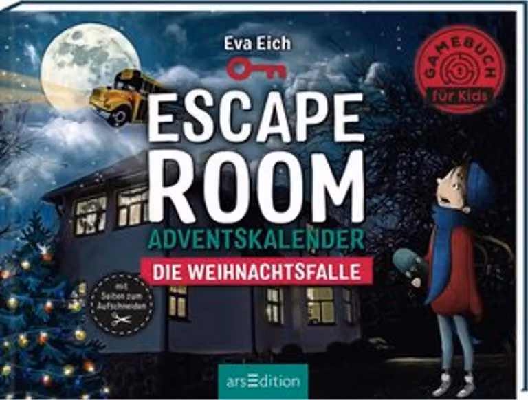 Calendario dell'Avvento a tema Escape Room. La trappola di Natale