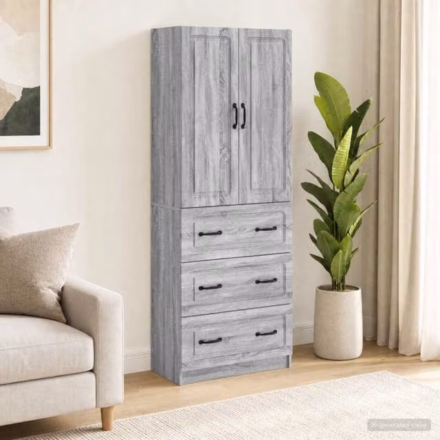 Set di armadi 2 pz 66 x 34,5 x 87 cm Legno ingegnerizzato 3416967