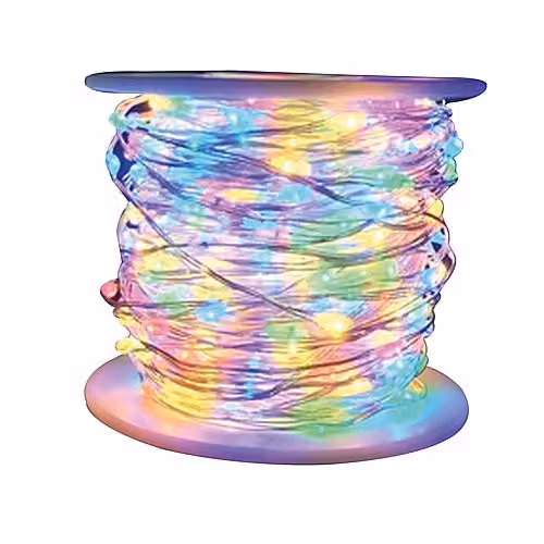 Ghirlanda luminosa a micro LED, 100 luci colorate, 49499