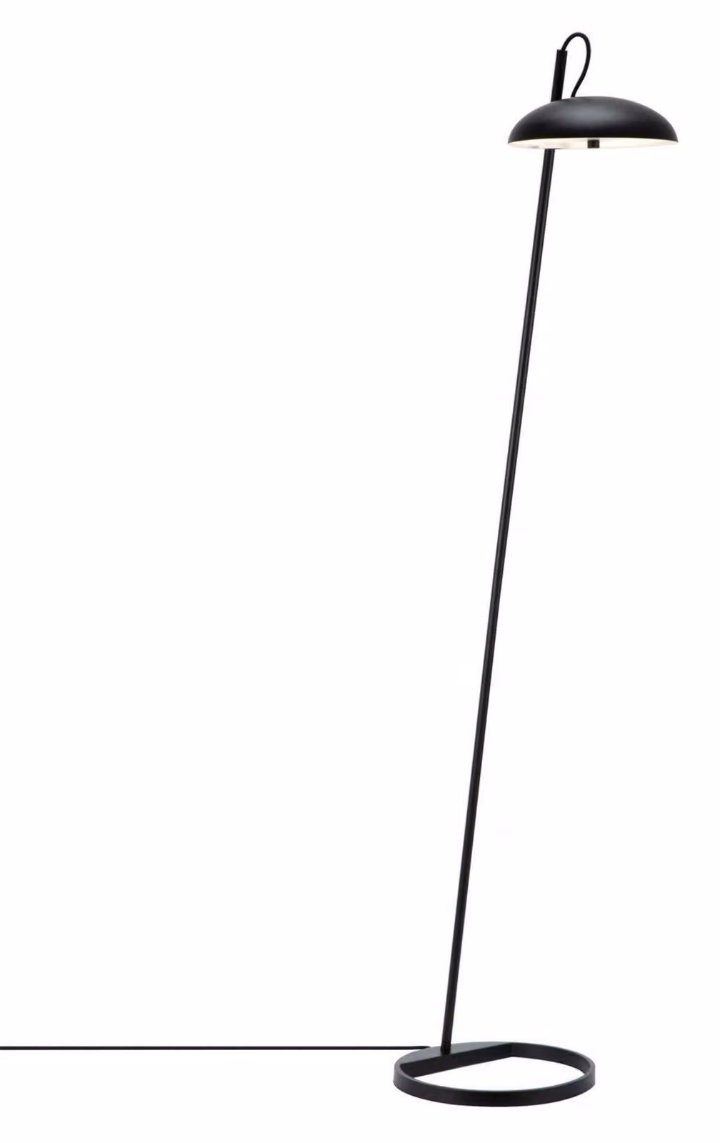 Lampada da terra orientabile NORDLUX Versale, Variante: Ø 220 x 1400 mm, 3 x 3 W, G9, nero