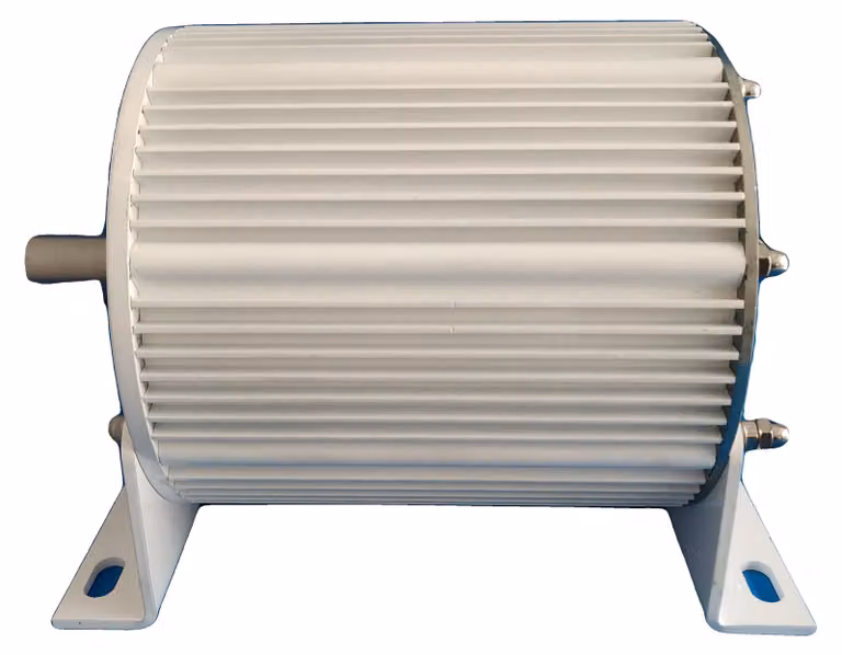 Generatore eolico, 220 V, generatore trifase a bassa velocità con magnete permanente, design resistente, con base, 6000 W, 48 V