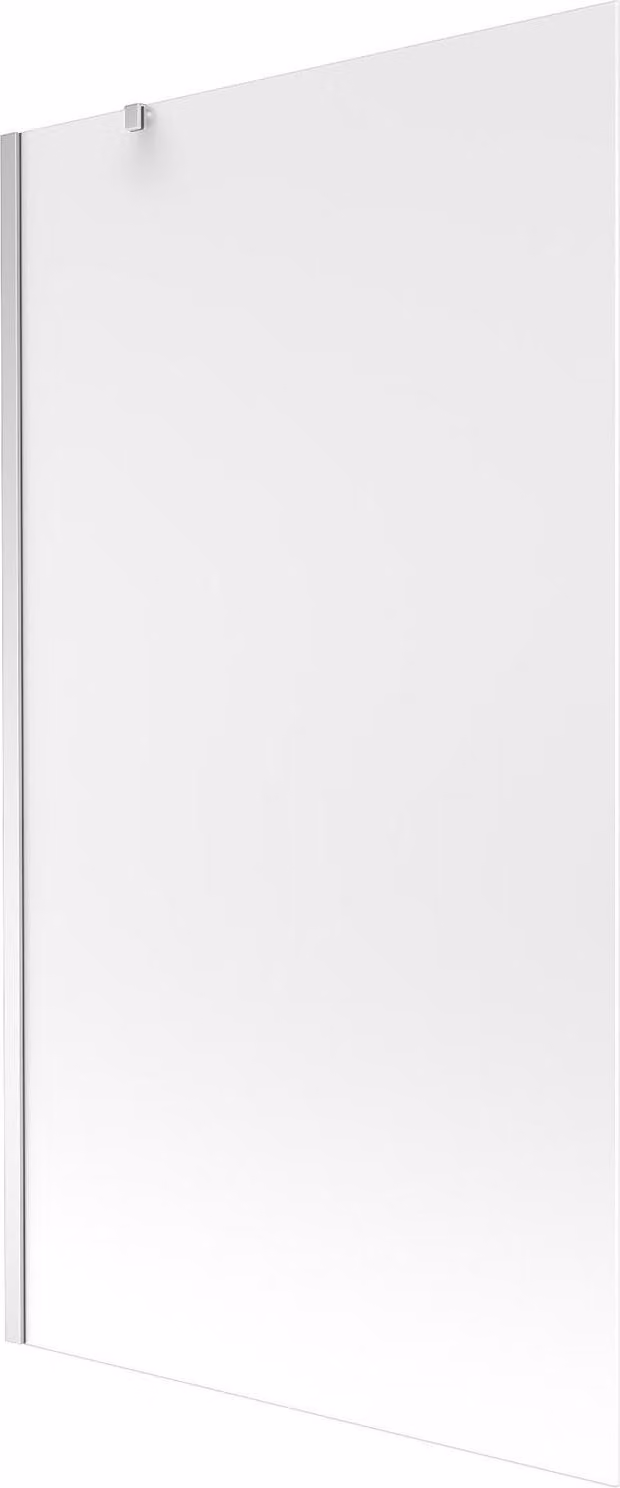 Mexen Next paravento da vasca con 1 anta 100 x 150 cm, ghiaccio, cromo - 895-100-000-00-30-01