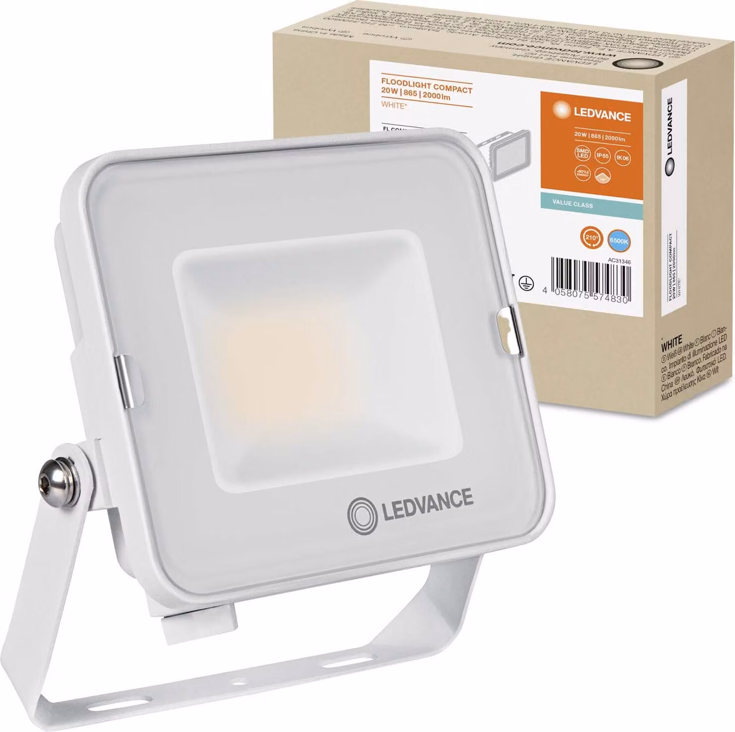 Proiettore LED Proiettore da esterno 20W 2000lm 6500K IP65 Bianco Proiettore Ledvance