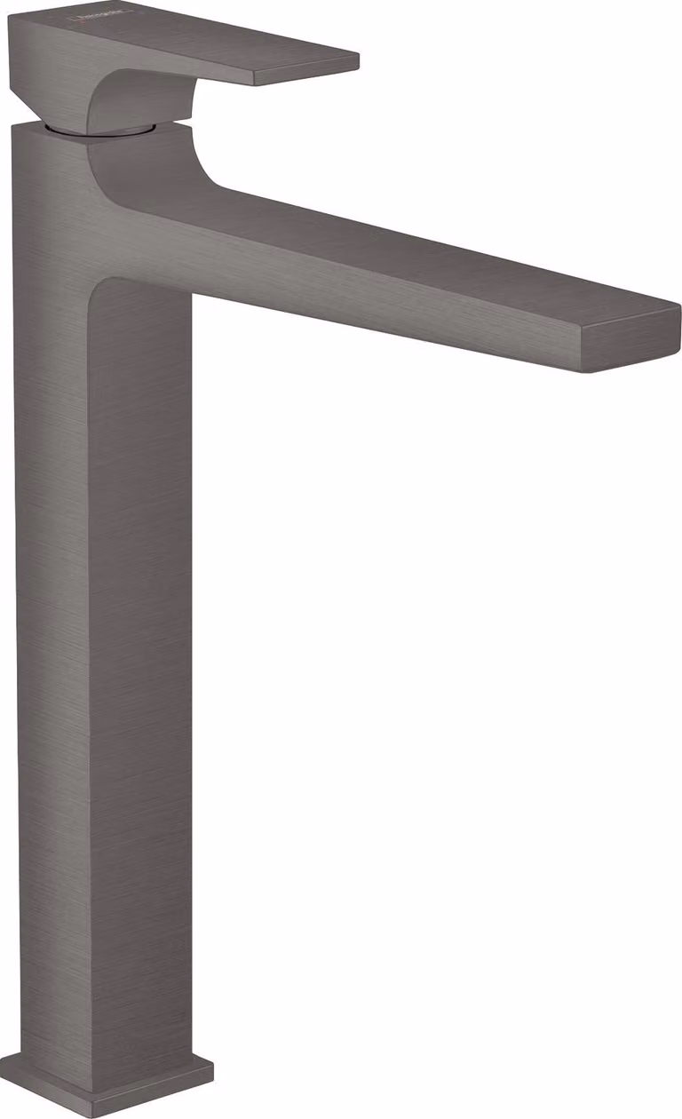 hansgrohe Metropol mitigeur monocommande pour lavabo 260 avec poignée, vidage par poussée, pour cuvettes de lavabo, saillie 204mm, 32512340, 32512340