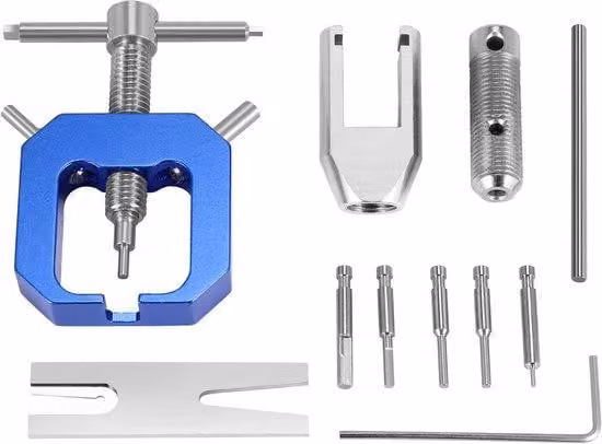 Set di attrezzi per pinze a pignone per moto - Set da 2 pezzi universale - Estrattore professionale
