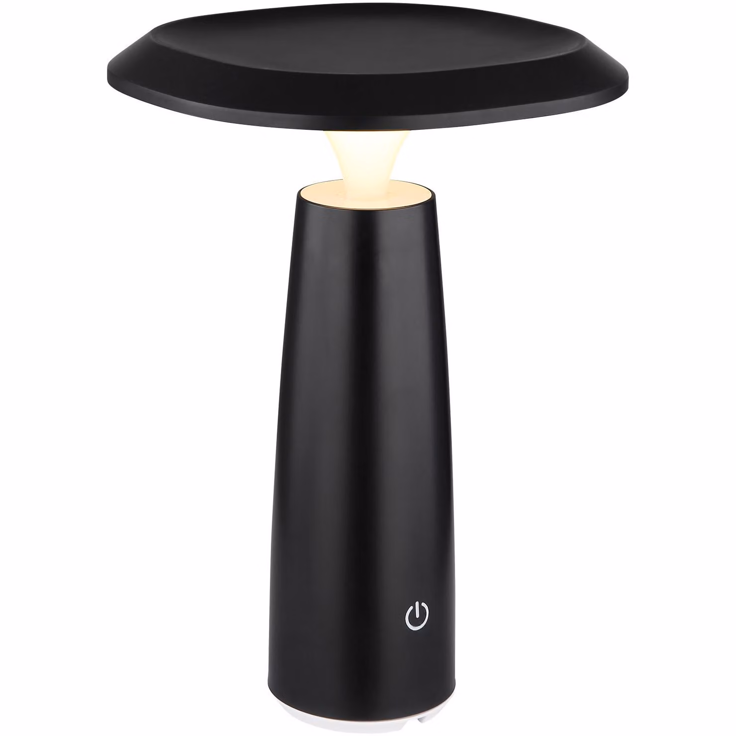 Lampada da tavolo senza fili con batteria ricaricabile touch dimmer lampada da tavolo dimmerabile nero 21022