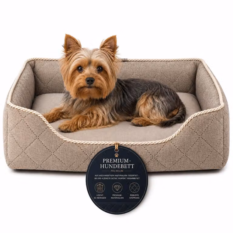 Divano per cane cuccia lavabile rivestimento sfoderabile tessuto da arredamento S 55x45 cm
